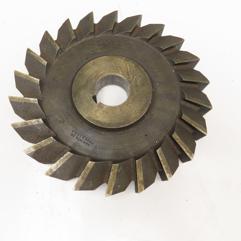 Brown & Sharpe 6" x 3/4" x 1" Bore Grooving Slitting Blade 22T