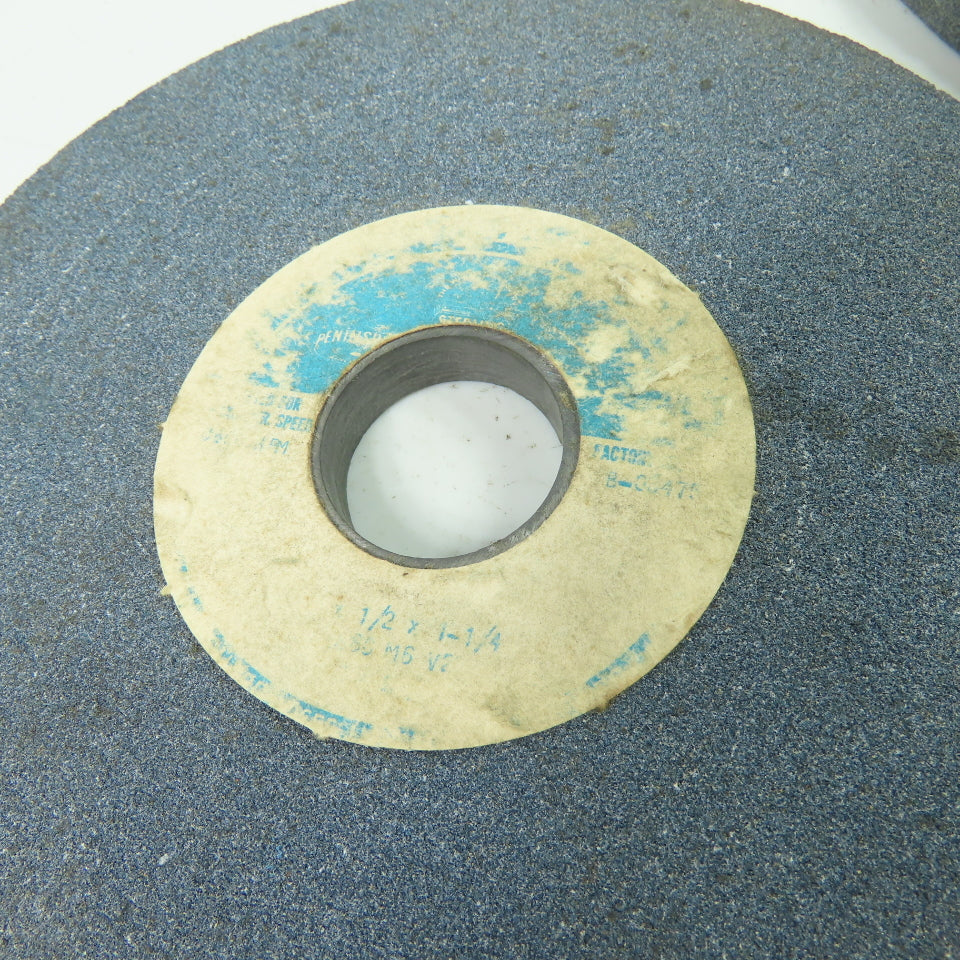 Peninsula 7" x 1/2" Abrasive Grinding Wheel 1-1/4" Bore Lot Of 3