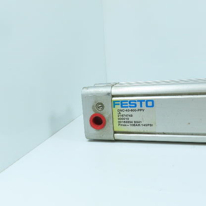 Festo DNC-40-600-PPV-A Double Acting Pneumatic Cylinder 40mm Bore 600mm Stroke