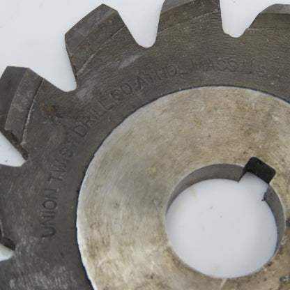 Union Twist Drill 6875-JA 5" x 5/16" x 1" Bore Slot Cutter Blade 14T