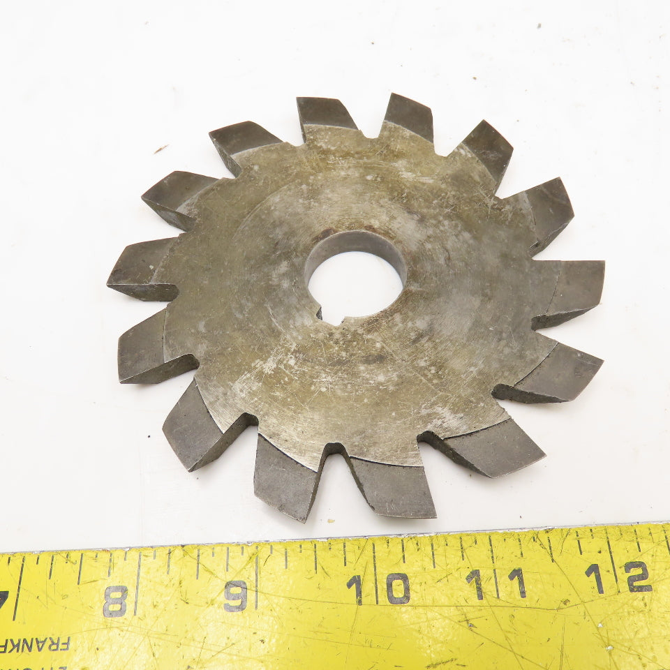 Union Twist Drill 6875-JA 5" x 5/16" x 1" Bore Slot Cutter Blade 14T