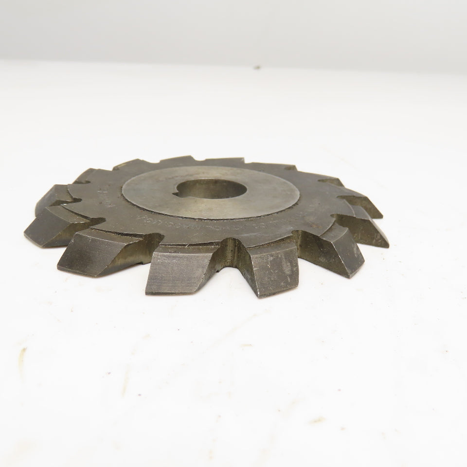 Union Twist Drill 6875-JA 5" x 5/16" x 1" Bore Slot Cutter Blade 14T
