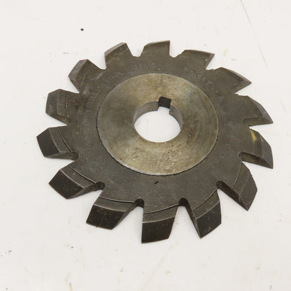 Union Twist Drill 6875-JA 5" x 5/16" x 1" Bore Slot Cutter Blade 14T