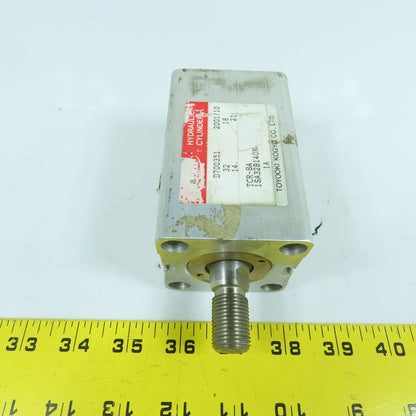 Toyooki Kogyo 1SA32B140N TCR-SA Double Acting Hydraulic Cylinder 32mm Bore