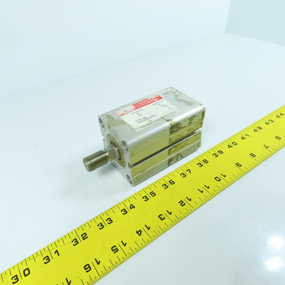 Toyooki Kogyo 1SA32B140N TCR-SA Double Acting Hydraulic Cylinder 32mm Bore