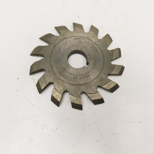Brown & Sharpe 7001 5" x 1/4" x 1" Bore Slot Cutter Blade 14T