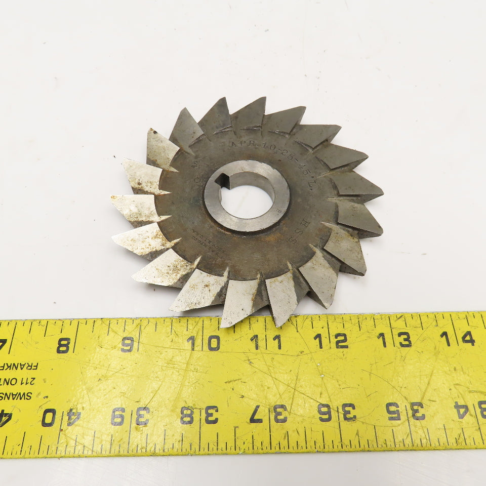 Brown & Sharpe 5" x 7/16" x 1" Bore Slot Cutter Blade 14T