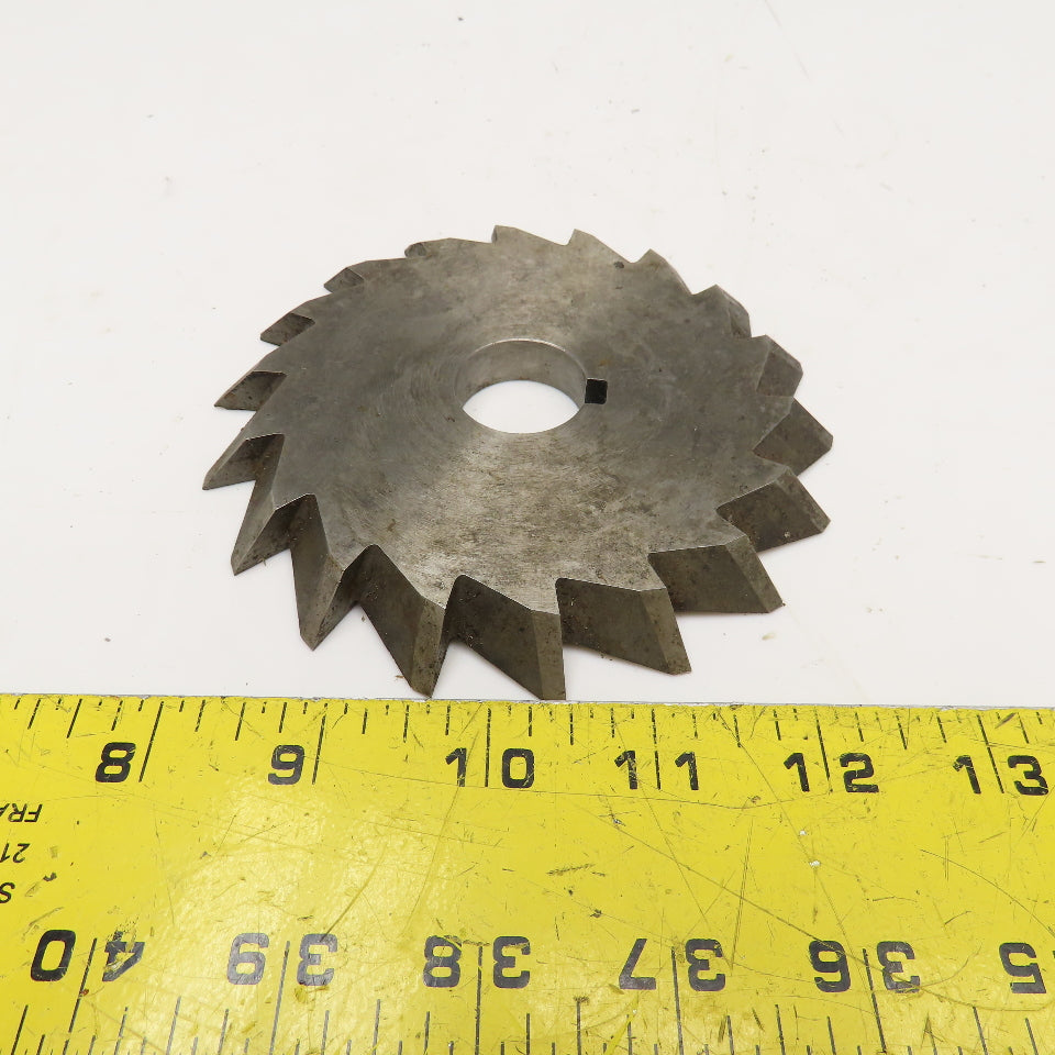 Brown & Sharpe 5" x 7/16" x 1" Bore Slot Cutter Blade 14T