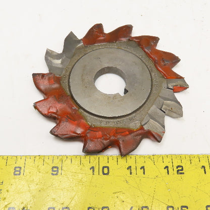 Union Twist Drill 4-3/4" x 5/16" x 1" Bore Slot Cutter Blade 14T