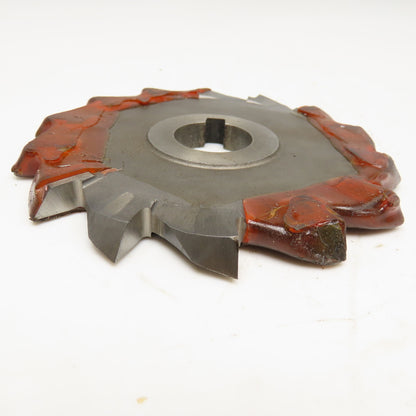 Union Twist Drill 4-3/4" x 5/16" x 1" Bore Slot Cutter Blade 14T