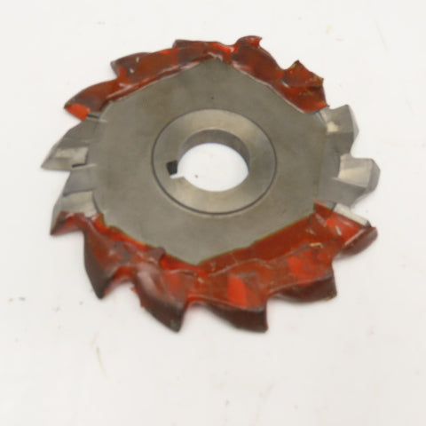 Union Twist Drill 4-3/4" x 5/16" x 1" Bore Slot Cutter Blade 14T