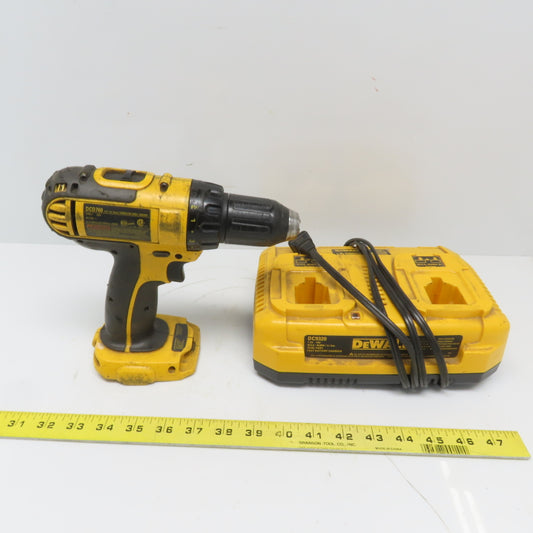 Dewalt DCD760/DC9320 18V Cordless 1/2" Drill W/Battery Charger 2pc Set