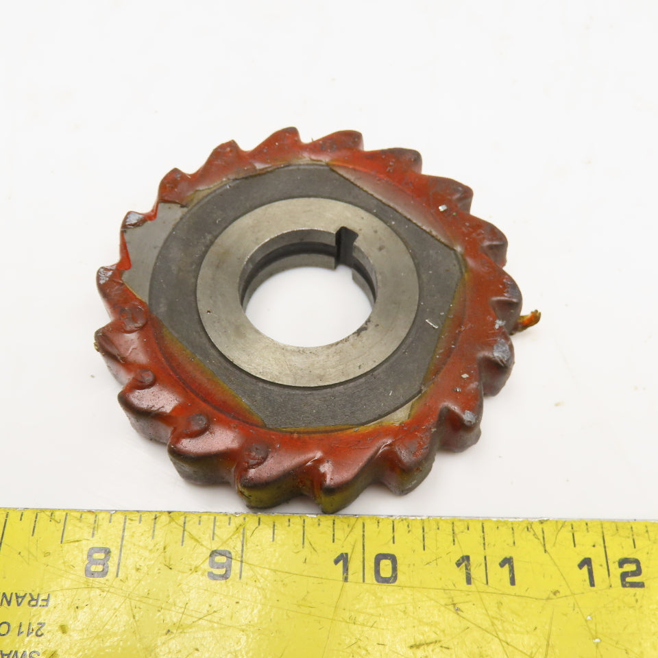 Union Twist Drill 4" x 5/8" x 1-1/4" Bore Slot Cutter Blade 18T