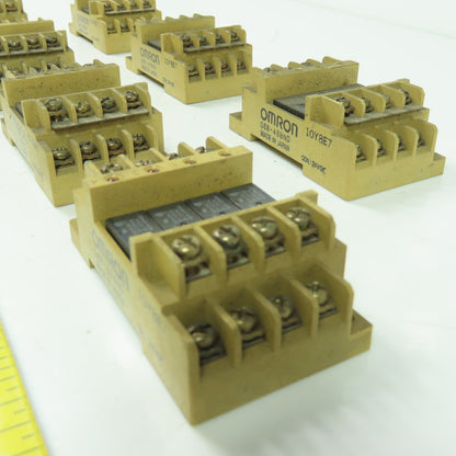 Omron G6B-48BND Relay Terminal Block 24VDC Coil Lot Of 7