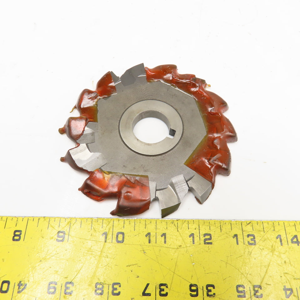 Union Twist Drill 4-3/4" x 5/16" x 1" Bore Slot Cutter Blade 14T