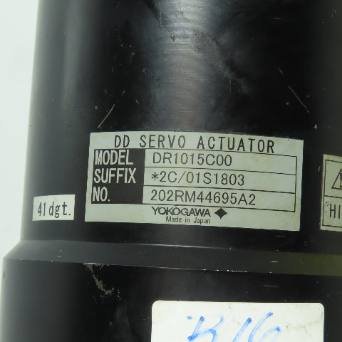 Yokogawa DR1015C00 DD Servo Actuator