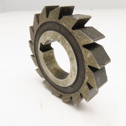 Brown & Sharpe 3" x 1/2" x 1-1/4" Bore Slot Cutter Blade 16T
