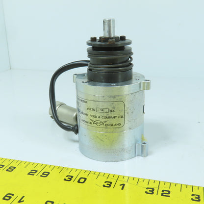 Moore Reed 20MPM103 DC P.M. Motor 14VDC 8mm Shaft