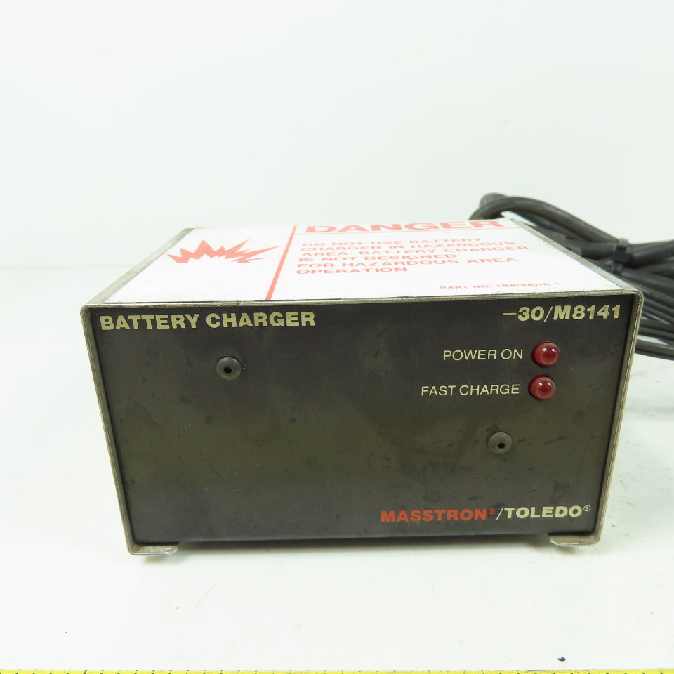 Masstron Toledo 8643-1 Battery Charger 12VDC 115VAC 30/M8141