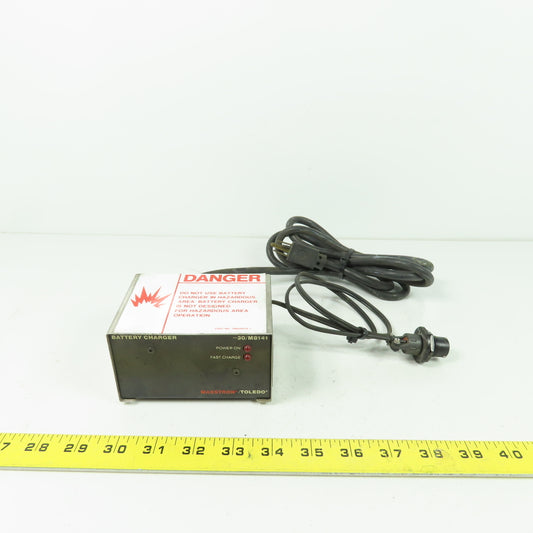 Masstron Toledo 8643-1 Battery Charger 12VDC 115VAC 30/M8141