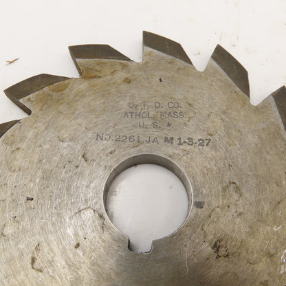 UTD 4-5/8" x 3/8" x 1" Bore Slot Cutter Blade 14T