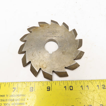 UTD 4-5/8" x 3/8" x 1" Bore Slot Cutter Blade 14T