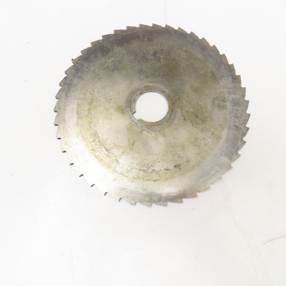 Brown & Sharpe 6" x 1/8" HSS 1" Bore Slot Cutter Blade 40T