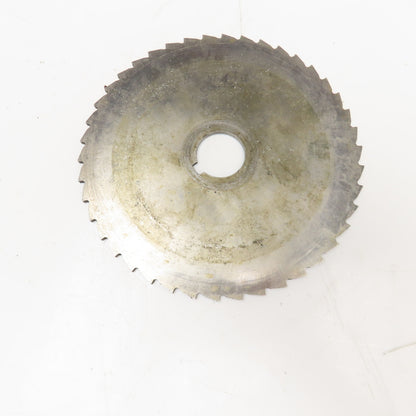 Brown & Sharpe 6" x 1/8" HSS 1" Bore Slot Cutter Blade 40T