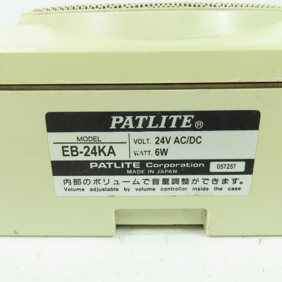 Patlite EB-24KA 24V AC/DC Alarm Unit 6W