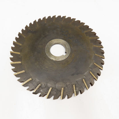 Morse 8" x 1/4" Slot Cutting Blade 1-1/4" Bore Stagger Tooth 45T
