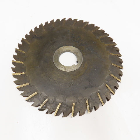 Morse 8" x 1/4" Slot Cutting Blade 1-1/4" Bore Stagger Tooth 45T