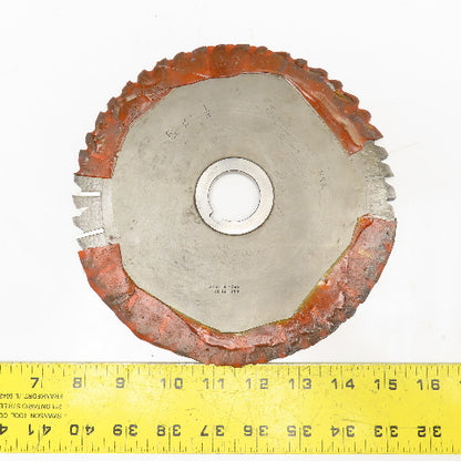 Brown & Sharpe 8" x 1/4" Slot Cutting Blade 1-1/4" Bore Stagger Tooth 39T