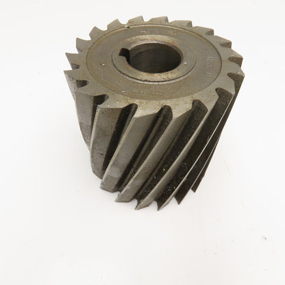 Brown & Sharpe 4" x 4" Spiral Flute Shell Mill Cutter 18T 1-1/4" Bore