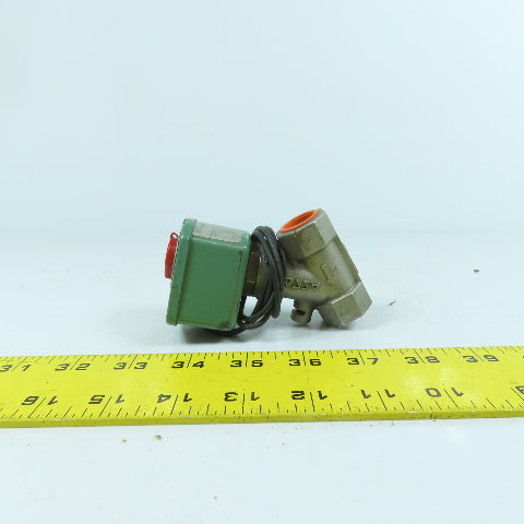 Asco 8210A37 1/2" Solenoid Valve 120v Coil 125PSI