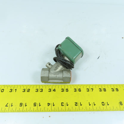 Asco 8210A37 1/2" Solenoid Valve 120v Coil 125PSI