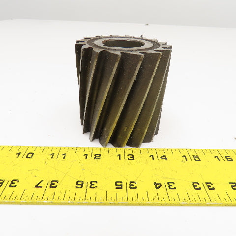 Standard Tool Co. 3" x 3" Spiral Flute Shell Mill Cutter 16T 1-1/4" Bore
