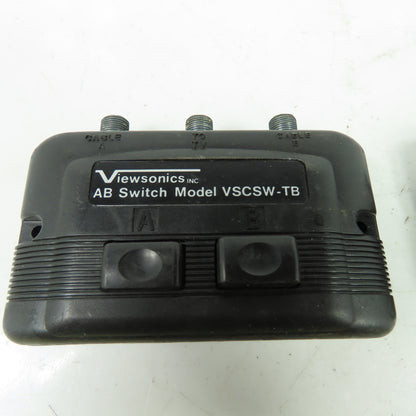 Viewsonics VSCSW-TB AB Switch 3-Port Lot Of 2