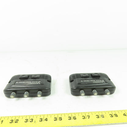 Viewsonics VSCSW-TB AB Switch 3-Port Lot Of 2