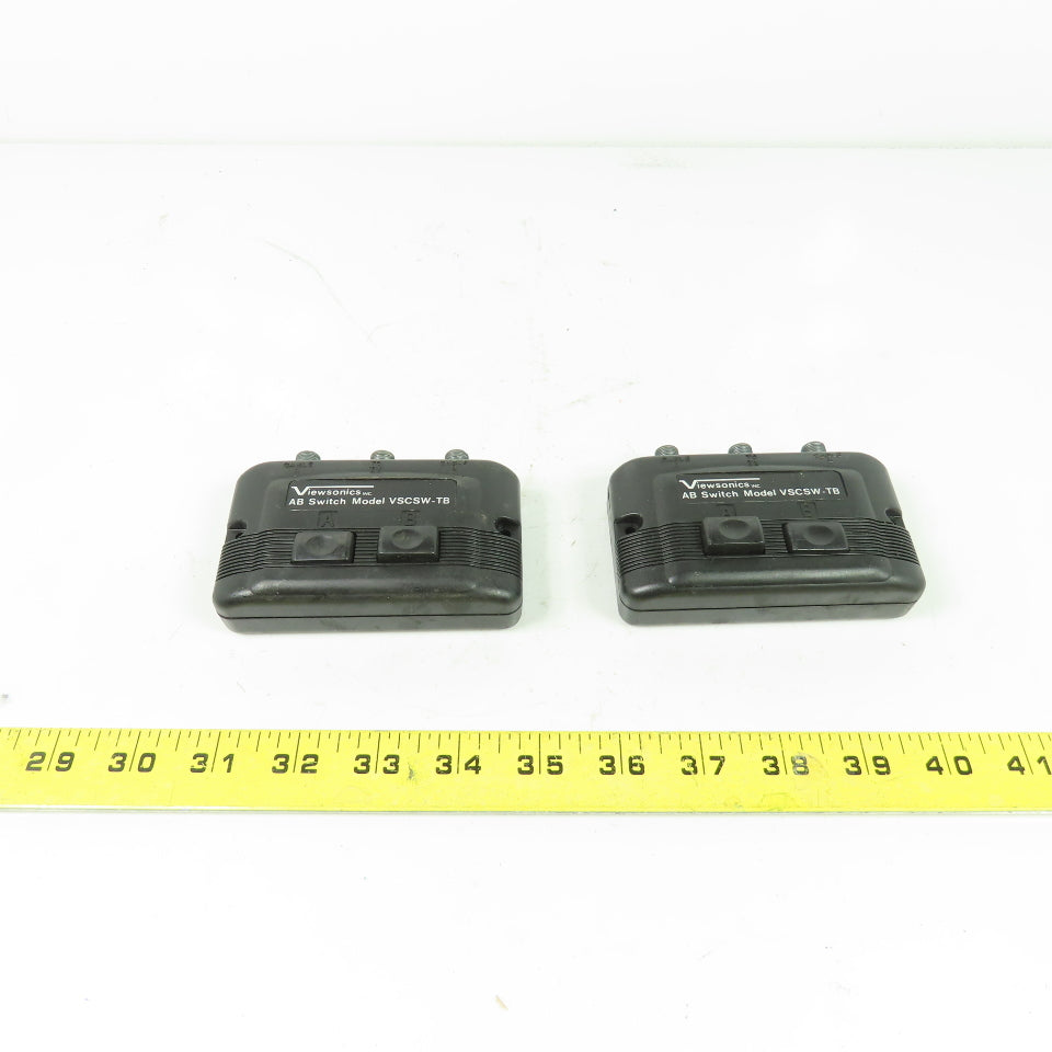 Viewsonics VSCSW-TB AB Switch 3-Port Lot Of 2