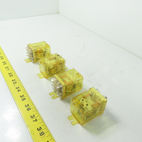 Idec RR2BA-US 8-Pin Relay 10A 120-240VAC Lot Of 4