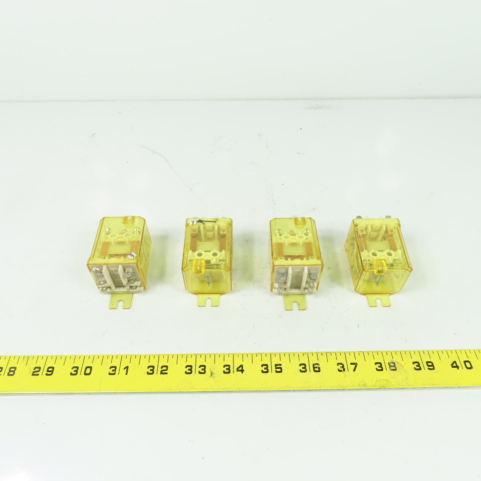 Idec RR2BA-US 8-Pin Relay 10A 120-240VAC Lot Of 4