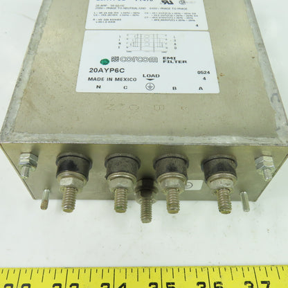 20AYP6C EMI Power Line Filter 20A 250VAC