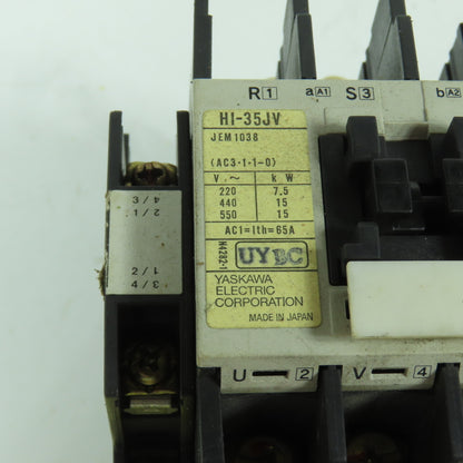 Yaskawa HI-35JV 30HP 600V Contactor 240V Coil W/ TU-65C240 Filter Module