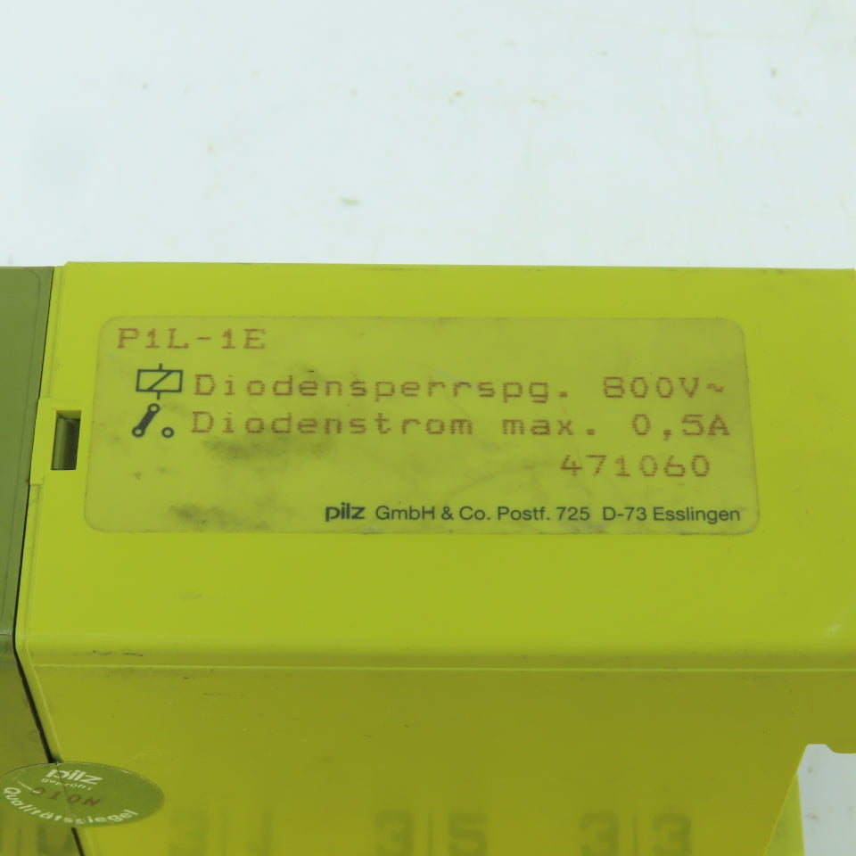Pilz P1L-1E Safety Relay 800VAC 0.5A