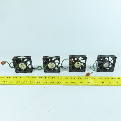 Delta AFB0712VHD 2-3/4" x 2-3/4" 12VDC Cooling Fan 0.40A Lot Of 4