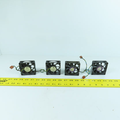 Delta AFB0712VHD 2-3/4" x 2-3/4" 12VDC Cooling Fan 0.40A Lot Of 4