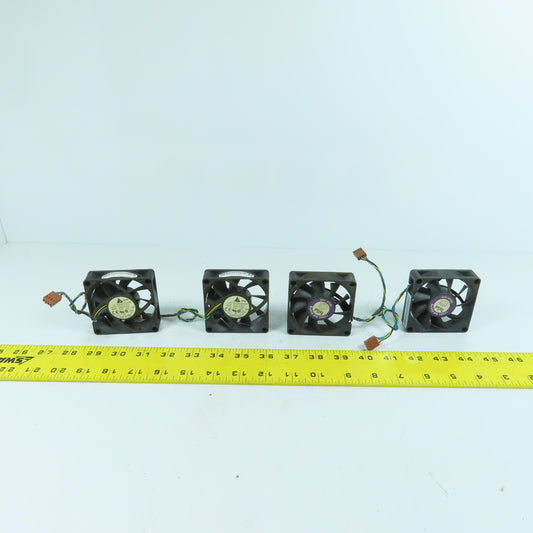Delta AFB0712VHD 2-3/4" x 2-3/4" 12VDC Cooling Fan 0.40A Lot Of 4