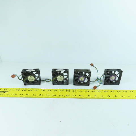 Delta AFB0712VHD 2-3/4" x 2-3/4" 12VDC Cooling Fan 0.40A Lot Of 4