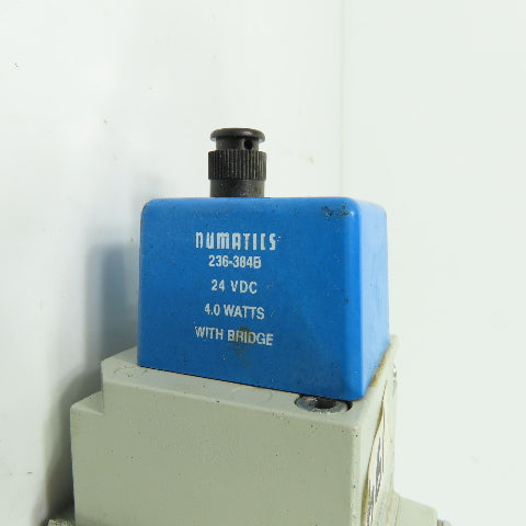Numatics I34BB400MP00061 Pneumatic Solenoid Valve 150PSI 24VDC Coil