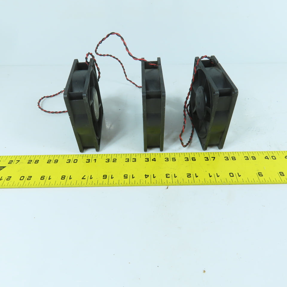 Papst 3414 3-5/8" x 3-5/8" 24VDC Cooling Fan 2.4A Lot Of 3